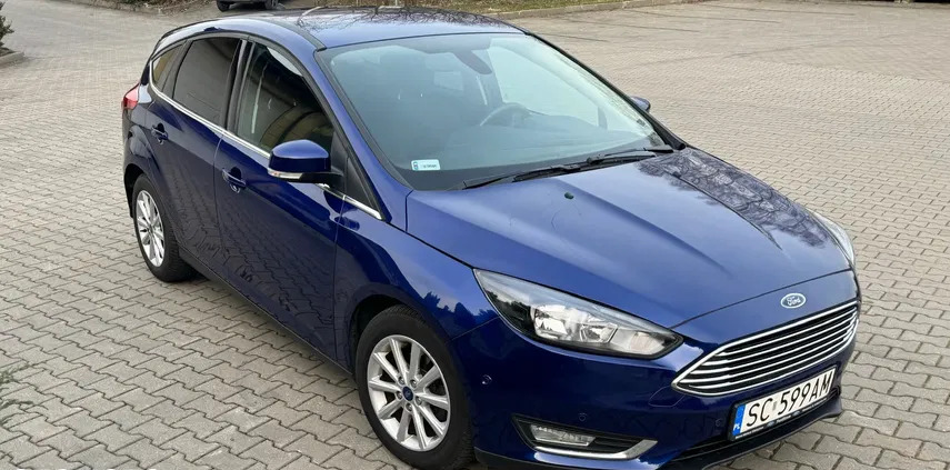 ford częstochowa Ford Focus cena 50900 przebieg: 77900, rok produkcji 2017 z Częstochowa